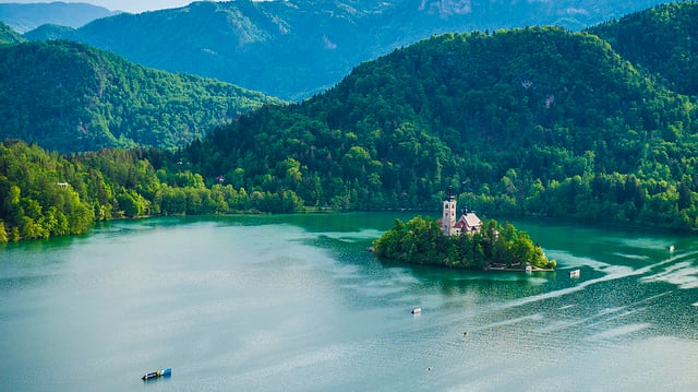 Mountain view of Slovenia