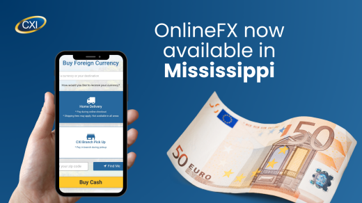 OnlineFX Home Delivery is Now Available in Mississippi