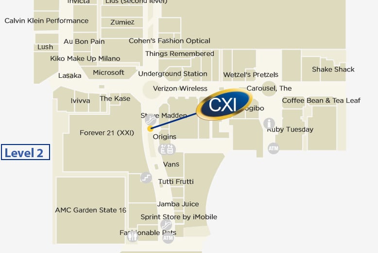 CXI Westfield Garden State Plaza – Currency Exchange in Paramus