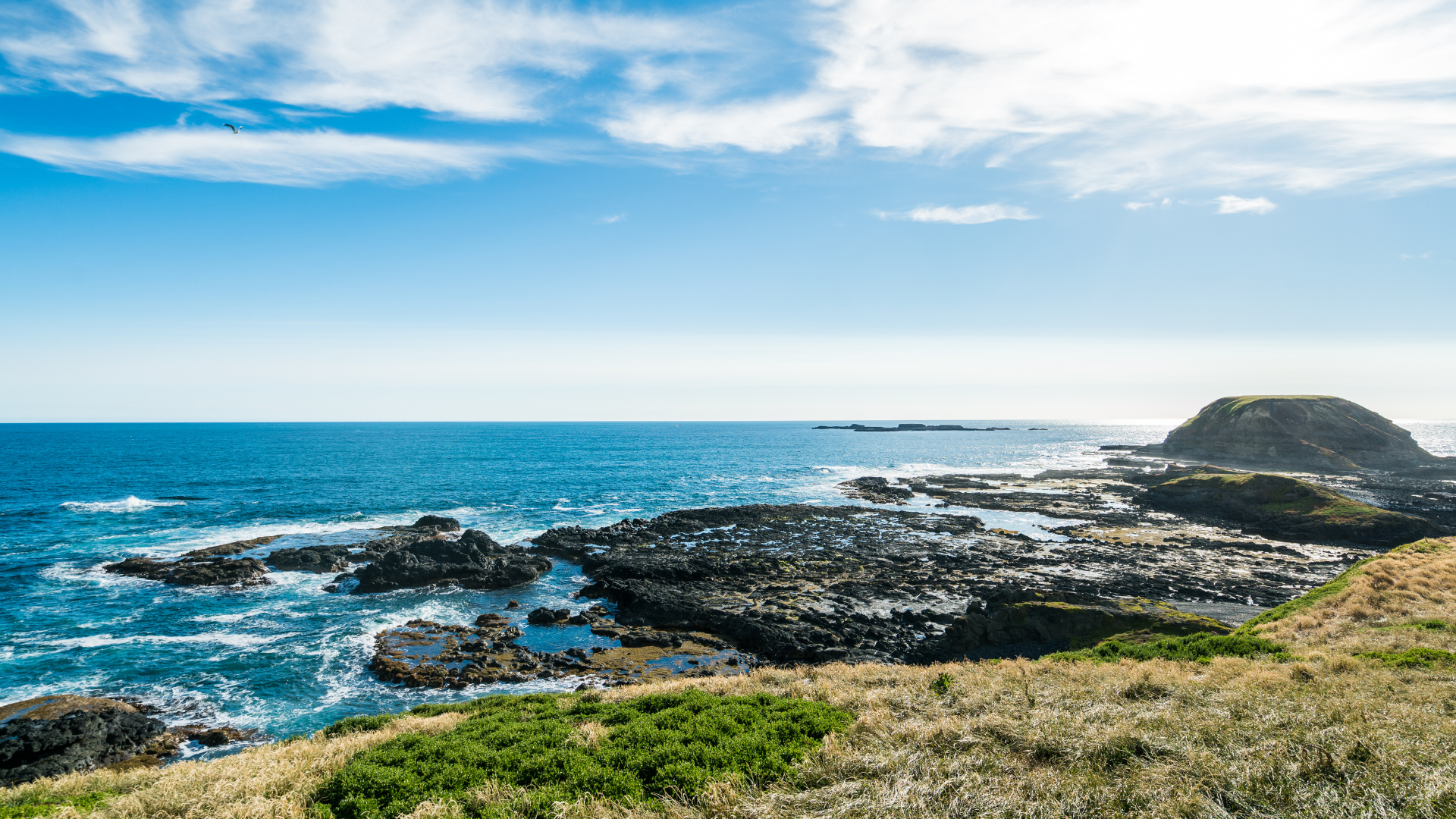 View of Phillip Island