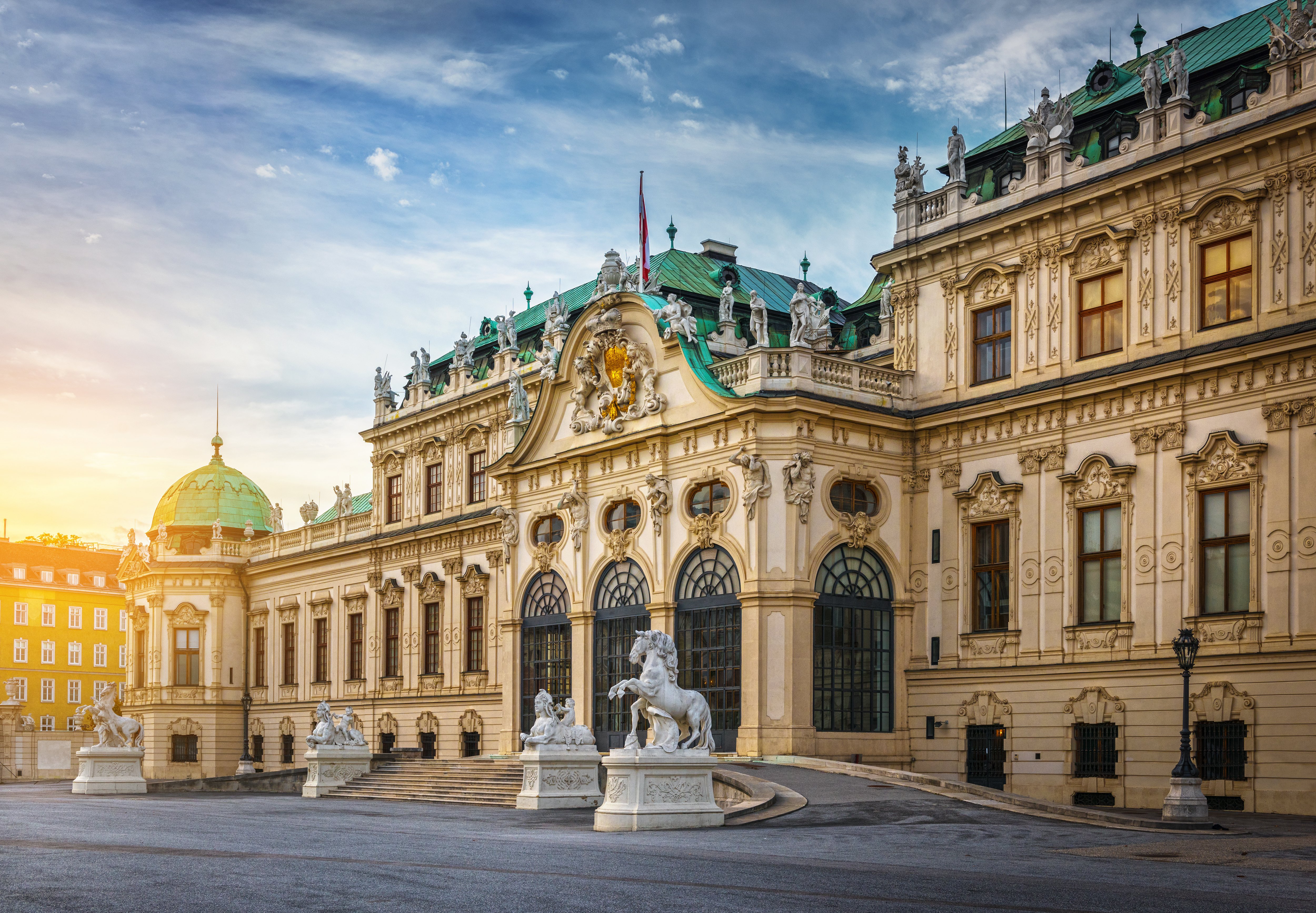 Belvedere Palace, Vienna, Austria