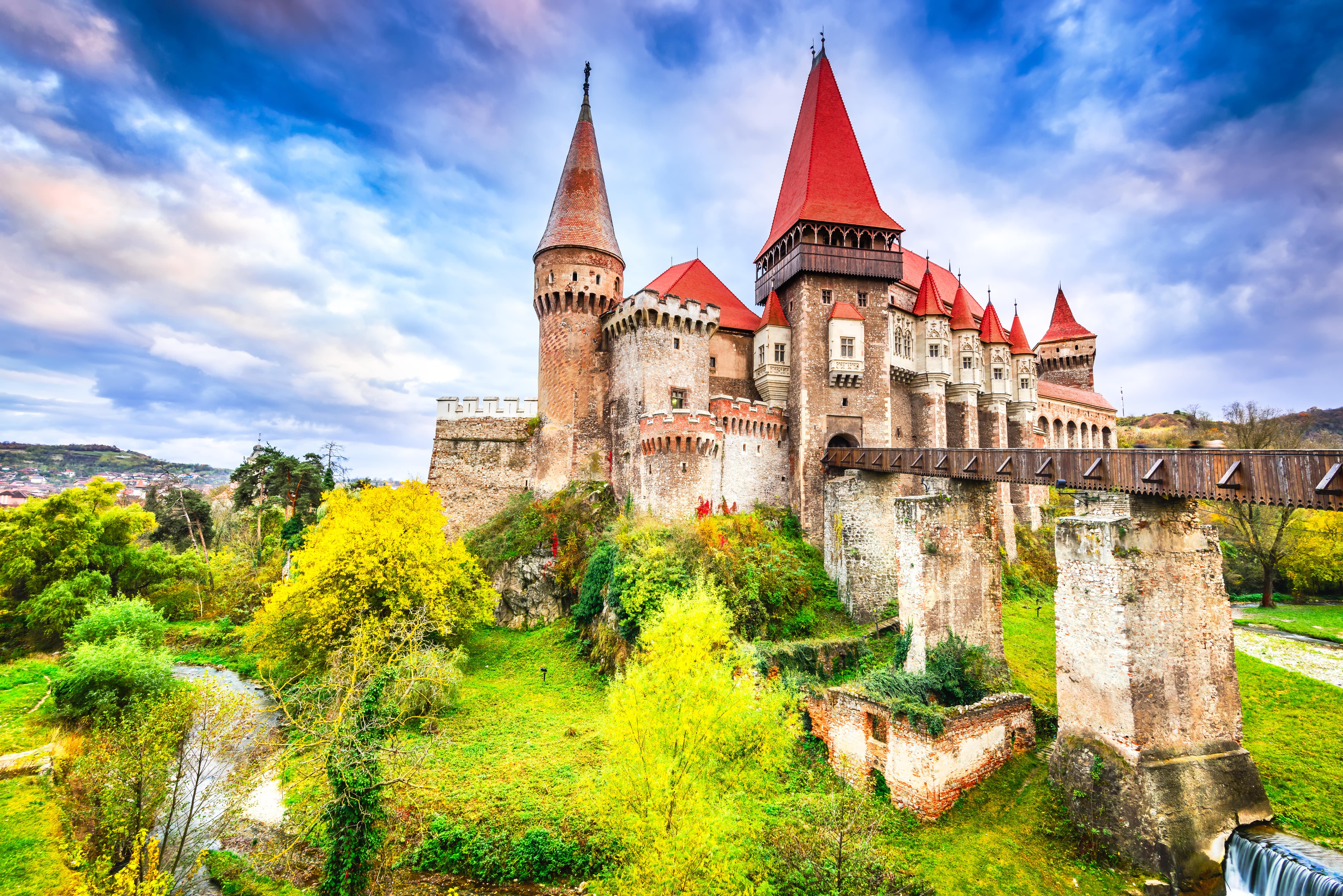 Corvin Dracula's Castle in Transylvania, Romania