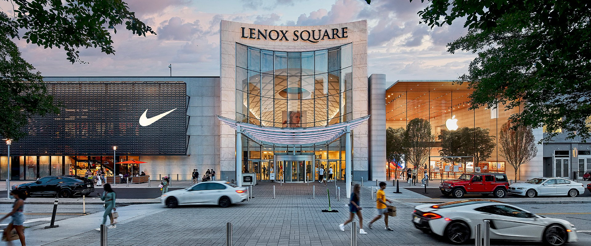 Lenox Square mall entrance